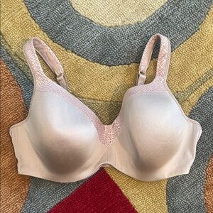 Women’s Beige Playtex Secrets Bra, Size 38D